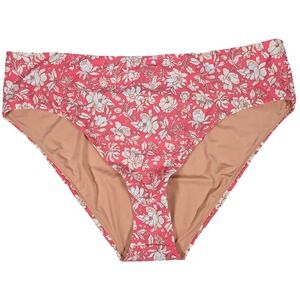 J. Crew High-rise bikini bottom in tossed‎ floral 2X NWT
